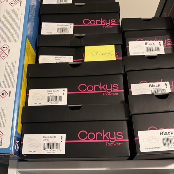 Corky’s Volta II Black Suede/Croc Sandal - Picture 6 of 6